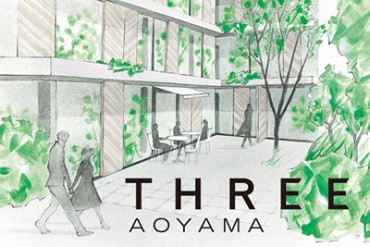 THREEで朝活！初の旗艦店を青山にオープン - レストラン、スパを併設