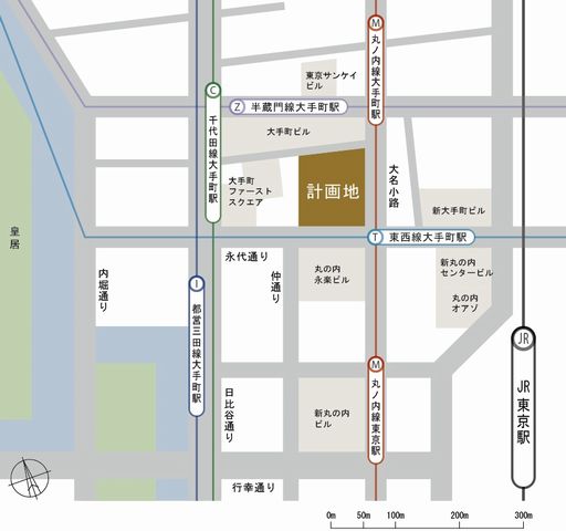 位置図（画像：東京建物）