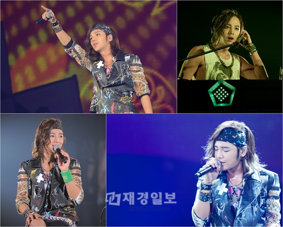 チャン・グンソクが、熱いステージで大阪を盛り上げた。写真=ツリージェイカンパニー