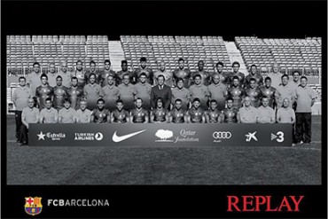 リプレイ、FCバルセロナに公式スーツなどウェア提供 ‐ デニムカンパニーがサッカー初進出