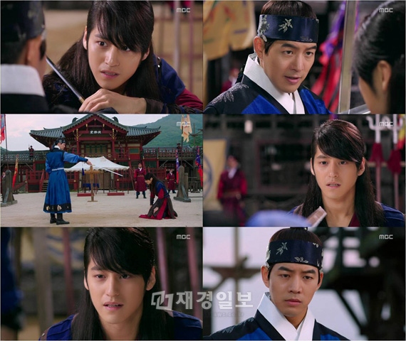 MBC月火ドラマ『火の女神チョンイ』で、キム・ボム（キム・テド役）の正体がイ・サンユン（グァンヘ役）にバレてしまった。 