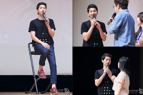 ソン・ジュンギが公式ファンクラブ「キエル」3回目のファンミーティングを開催した。写真＝ブロッサムエンターテインメント