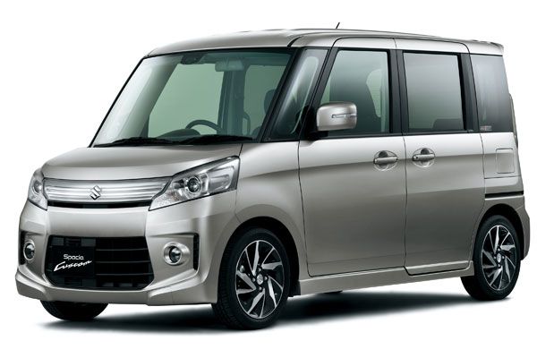 スペーシア カスタムTS レーダーブレーキサポート装着車(画像:スズキ) スペーシア カスタムTS レーダーブレーキサポート装着車(画像:スズキ)
