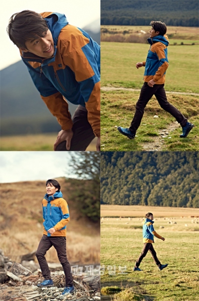 ニュージーランドで撮影した俳優ヒョンビンのCM撮影現場写真が公開された。