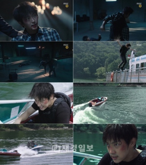 俳優イ・ジュンギの痛快なアクション演技が視聴者を引き付けている。