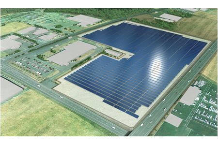 （仮称）三井不動産　八戸太陽光発電所計画　イメージパース（画像：三井不動産）