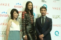 9月7日開催「ファッションズ・ナイト・アウト」直前記者会見に冨永愛登場