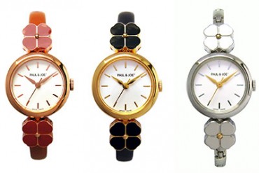 ポール ＆ ジョーの新作時計はキュートなクローバー