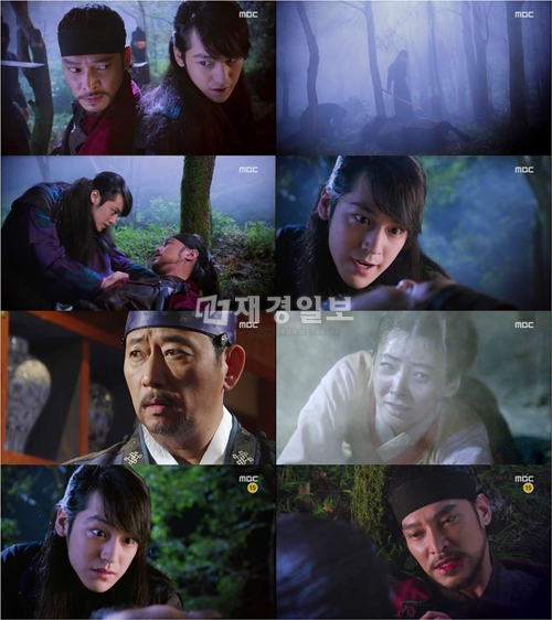 MBC月火ドラマ『火の女神チョンイ』では、キム・ボム（キム・テド役）がイ・ジョンウォン（ユ・ウルダム役）を殺したチャン・ヒョジン（マプン役）の命を救った。