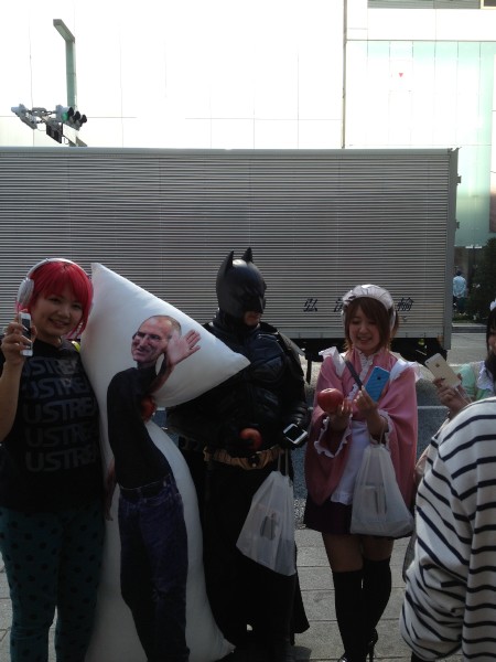 仮装で並ぶ人の姿も（2013年9月20日）