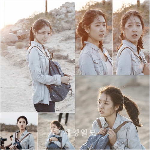 ドラマ『相続者たち』のパク・シネが、“超自然体の美貌”でLAの砂漠を染めた。写真=ファエンダムピクチャーズ