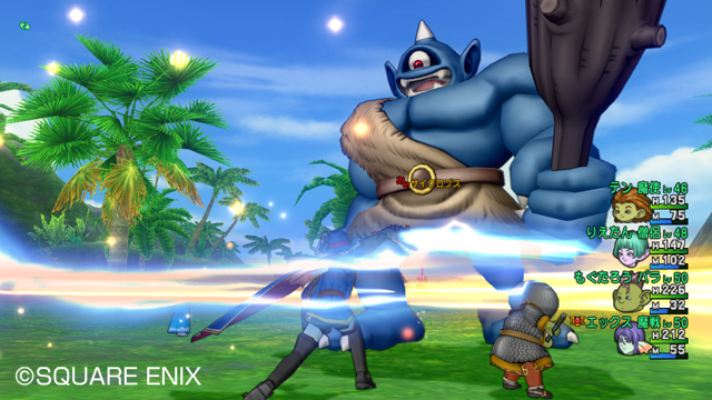 「ドラゴンクエストⅩ」ゲーム画面（画像：スクウェア・エニックス）
