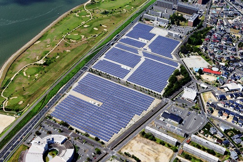 鶴の浦ソーラーパワー全景（写真：JFEエンジニアリング）
