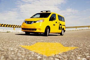 日産自動車のNV200ニューヨーク市タクシー 日産自動車のNV200ニューヨーク市タクシー