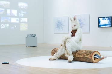 現代社会をアートにする「うさぎスマッシュ展 世界に触れる方法(デザイン)」東京都現代美術館で開催