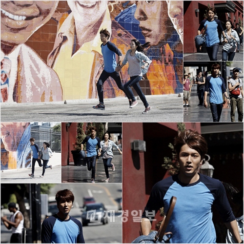 ドラマ『相続者たち』では、イ・ミンホとパク・シネの“疾走シーン”が公開された。写真=ファエンダムピクチャーズ