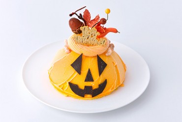 グラッシェルよりハロウィンムードのアイスクリームケーキ「ジャックランタン」