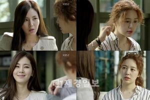 韓国KBS2新月火ドラマ『未来の選択』で美しい突撃リポーターのソ・ユギョンを演じるハン・チェアが、ユン・ウネに直球を投げかけた。