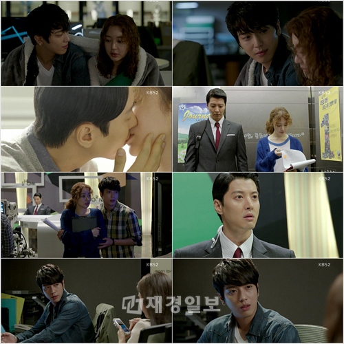 ドラマ『未来の選択』では、ユン・ウネ、イ・ドンゴン、チョン・ヨンファの三角関係が本格化し、お茶の間を盛り上げている。