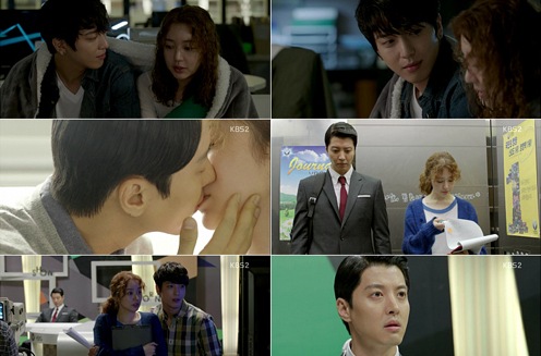 ドラマ『未来の選択』では、ユン・ウネ、イ・ドンゴン、チョン・ヨンファの三角関係が本格化し、お茶の間を盛り上げている。