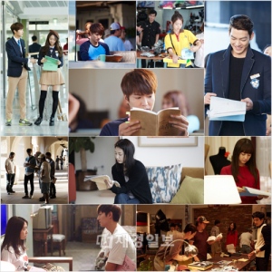 イ・ミンホ、パク・シネ、キム・ウビン、クリスタル、カン・ミンヒョク、キム・ジウォン、パク・ヒョンシクら、ドラマ『相続者たち』の7人組が台本に夢中になっている姿が捉えられ話題だ。写真=ファエンダムピクチャーズ イ・ミンホ、パク・シネ、キム・ウビン、クリスタル、カン・ミンヒョク、キム・ジウォン、パク・ヒョンシクら、ドラマ『相続者たち』の7人組が台本に夢中になっている姿が捉えられ話題だ。写真=ファエンダムピクチャーズ