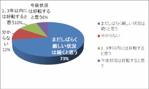 日本法規情報は11日、就労環境問題に対する意識調査の結果を発表した。同調査によると、給与が2、3年前に比べて増加したのは12％にとどまった。