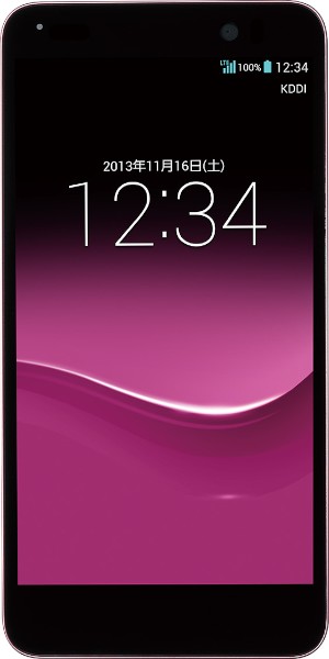 KDDIは18日、5インチでは国内最軽量というスマートフォン「DIGNO M」（京セラ製）を11月23日から発売すると発表した。