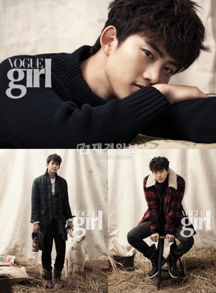 映画『結婚前夜』の封切りを控えた2PMのテギョンが、英ファッションマガジン『Vogue Girl』のグラビア撮影を行った。写真＝Vogue Girl