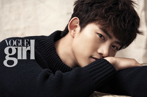 映画『結婚前夜』の封切りを控えた2PMのテギョンが、英ファッションマガジン『Vogue Girl』のグラビア撮影を行った。写真＝Vogue Girl
