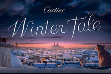【動画公開】カルティエが幻想的なクリスマスを描いたアニメーションを公開