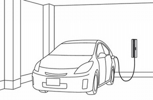 パナソニック エコソリューションズが1月21日に発売するEV・PHEV用の充電ボックス「ELSEEV cabi」（Mode3）