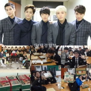 ファン思いのFTISLAND(チェ・ジョンフン、イ・ホンギ、イ・ジェジン、チェ・ミンファン、ソン・スンヒョン)が、受験生たちとの約束を守った。写真=FNCエンターテイメント ファン思いのFTISLAND(チェ・ジョンフン、イ・ホンギ、イ・ジェジン、チェ・ミンファン、ソン・スンヒョン)が、受験生たちとの約束を守った。写真=FNCエンターテイメント