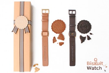 Q-pot.から“こんがり焼きたて”ビスケットウォッチ＆バンドが登場