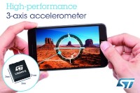 STマイクロエレクトロニクスのMEMS加速度センサー「LIS2HH12」