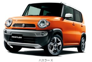 スズキの新型軽乗用車「ハスラー」 スズキの新型軽乗用車「ハスラー」