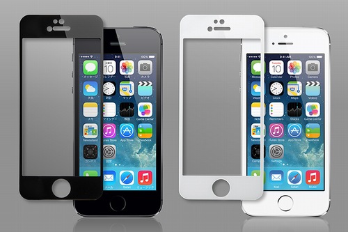 サンワサプライが発売したiPhone 5/ 5s / 5c用の強化ガラス製の画面保護フィルム「200-LCD019シリーズ」