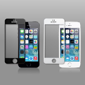 サンワサプライが発売したiPhone 5/ 5s / 5c用の強化ガラス製の画面保護フィルム「200-LCD019シリーズ」