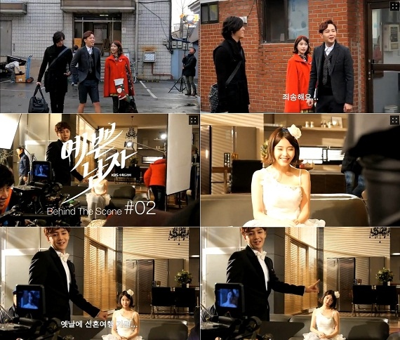 『綺麗な男』のメイキング映像が公開され、ネットユーザーらの熱い反応が続いている。写真＝『綺麗な男』メイキング映像キャプチャ