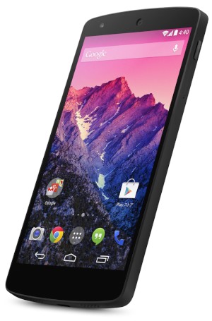 「月額基本料3年間無料キャンペーン」の対象となるNexus 5(EM01L)