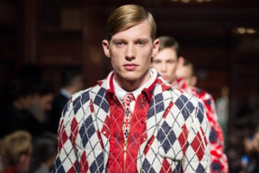 モンクレール ガム・ブルー 2014-15年秋冬コレクション - 菱形の男と女