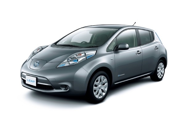 日産自動車の電気自動車（EV）「日産リーフ」
