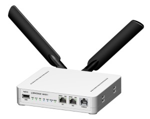 NECの企業向けワイヤレスVPNルータ「UNIVERGE WA1511」 NECの企業向けワイヤレスVPNルータ「UNIVERGE WA1511」