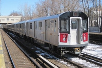 川崎重工がニューヨーク市交通局（NYCT）に納入した新型地下鉄電車「R188」