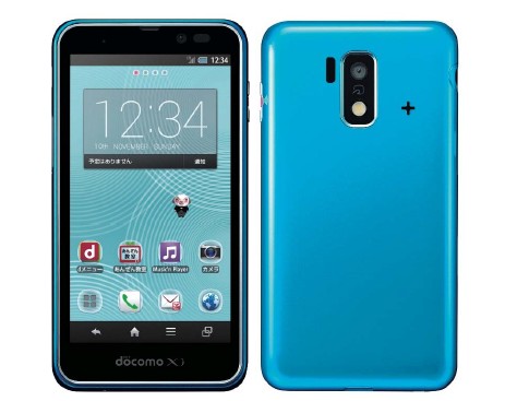 NTTドコモはが2月に発売予定の「スマートフォン for ジュニア2 SH-03F」