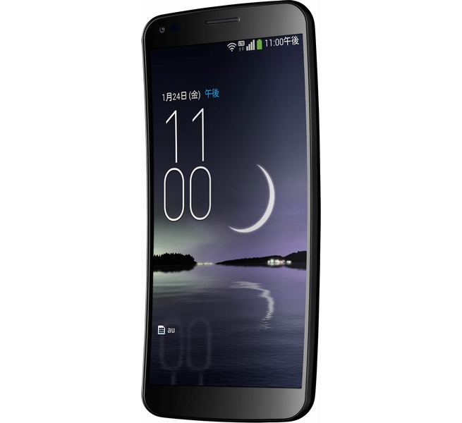 LG Electronics製の曲面スマホ「G Flex」