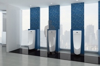LIXILの公衆トイレ用小便器「センサー一体形ストール小便器」