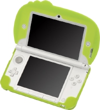 ニンテンドー3DS LL用のカバー「ガチャピン×ムック シリコンカバー(3DS LL用)」 ニンテンドー3DS LL用のカバー「ガチャピン×ムック シリコンカバー(3DS LL用)」