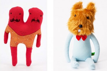 ロンドン発・ハンドメイドの人形「ボビーダズラー」 登場 - 古着で作られたキュートな仲間たち