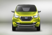 日産自動車がインドで開催中の第12回デリーオートエキスポ2014で公開した新コンセプトカー、ダットサン「redi-GO コンセプト」（写真提供：日産自動車）