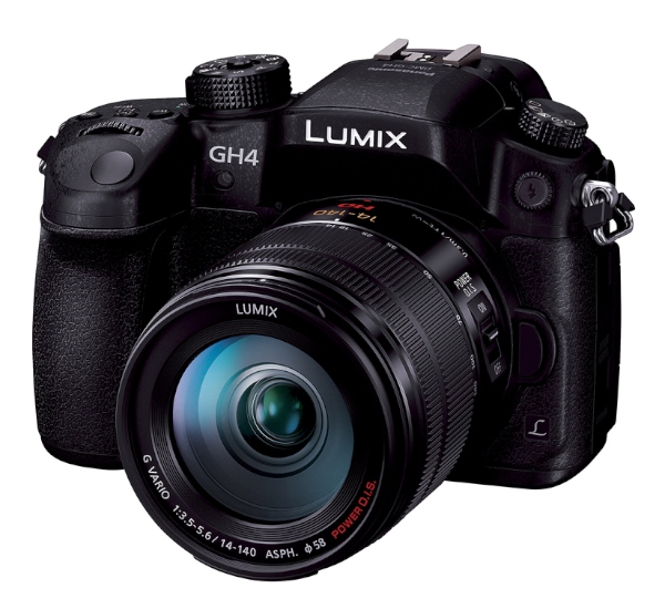 4K動画撮影が可能なパナソニックのミラーレス一眼カメラ「LUMIX GH4」（写真提供：パナソニック）